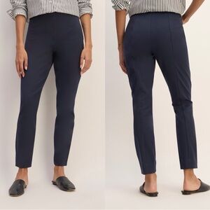 EVERLANE The Bi-Stretch Work Pant Navy Women’s Business Casual